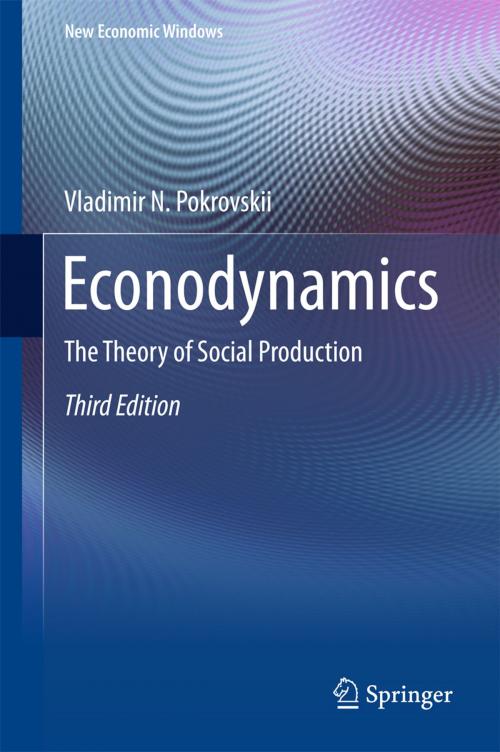 Cover of the book Econodynamics by Vladimir N. Pokrovskii, Springer International Publishing