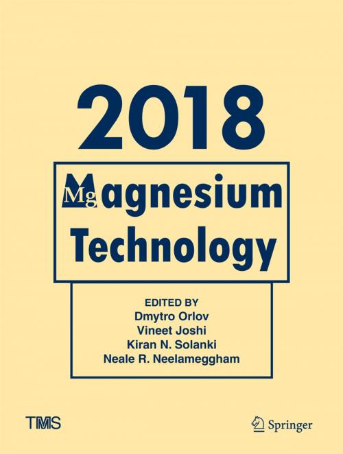 Cover of the book Magnesium Technology 2018 by , Springer International Publishing
