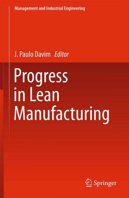 Cover of the book Progress in Lean Manufacturing by , Springer International Publishing