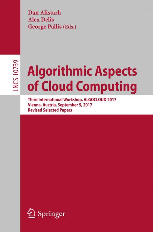 Cover of the book Algorithmic Aspects of Cloud Computing by , Springer International Publishing