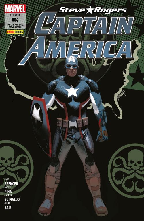 Cover of the book Captain America: Steve Rogers 4 -Der Niedergang einer Legende by Nick Spencer, Marvel bei Panini Comics