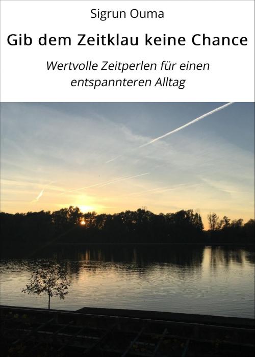 Cover of the book Gib dem Zeitklau keine Chance by Sigrun Ouma, neobooks