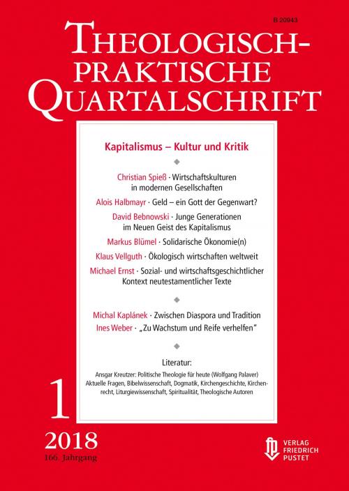 Cover of the book Kapitalismus - Kultur und Kritik by Die Professoren und Professorinnen der Fakultät für Theologie der Kath. Privat-Universität Linz, Verlag Friedrich Pustet