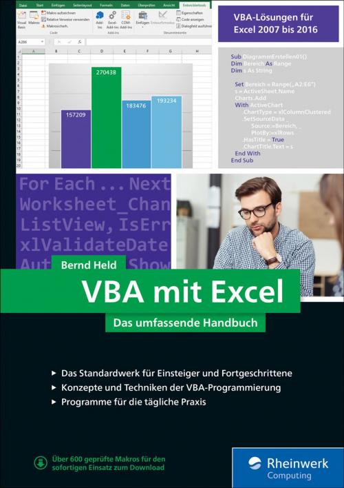 Cover of the book VBA mit Excel by Bernd Held, Rheinwerk Computing