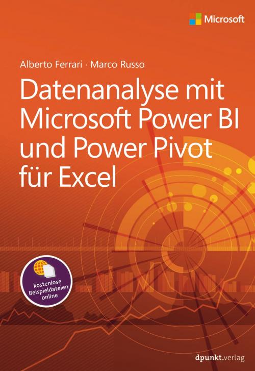 Cover of the book Datenanalyse mit Microsoft Power BI und Power Pivot für Excel by Alberto Ferrari, Marco Russo, dpunkt.verlag
