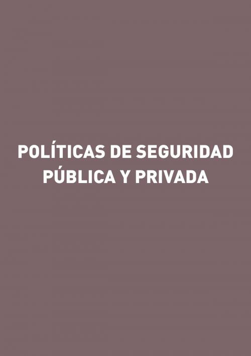 Cover of the book Políticas de seguridad pública y privada by Gorgonio Martínez Atienza, Ediciones Experiencia
