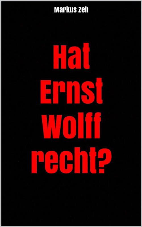 Cover of the book Hat Ernst Wolff recht? by Markus Zeh, Markus Mann