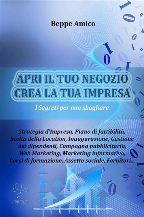 Cover of the book Apri il tuo negozio - crea la tua impresa by Beppe Amico, Beppe Amico