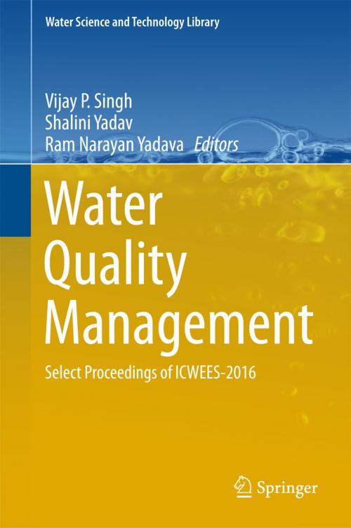 Cover of the book Water Quality Management by , Springer Singapore