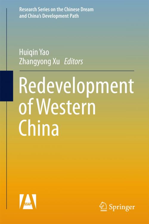 Cover of the book Redevelopment of Western China by , Springer Singapore