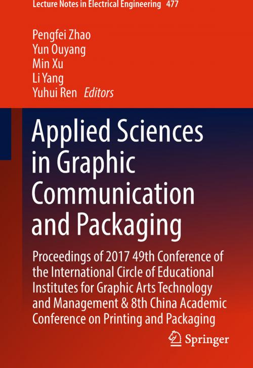 Cover of the book Applied Sciences in Graphic Communication and Packaging by , Springer Singapore
