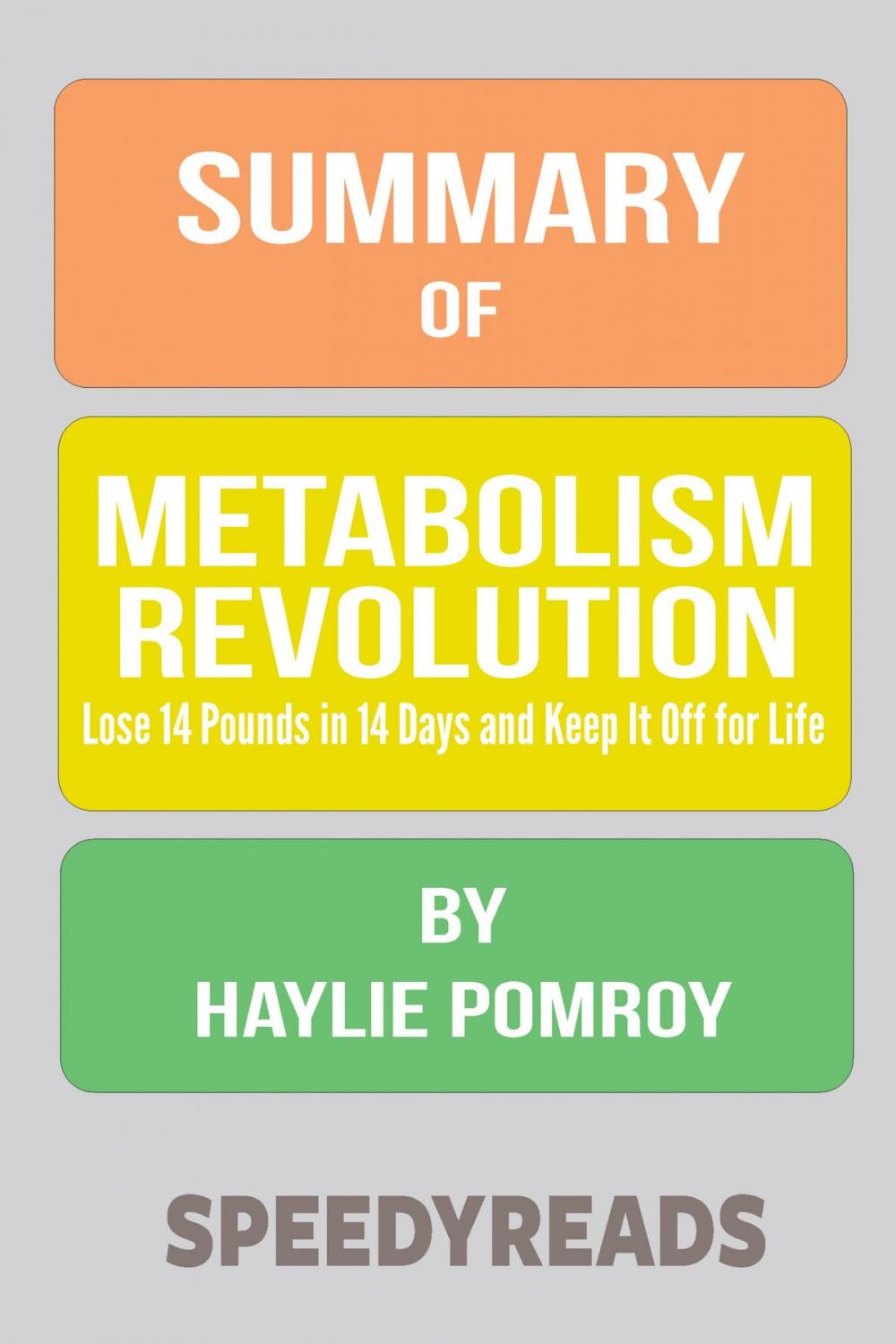 Big bigCover of Summary of Metabolism Revolution
