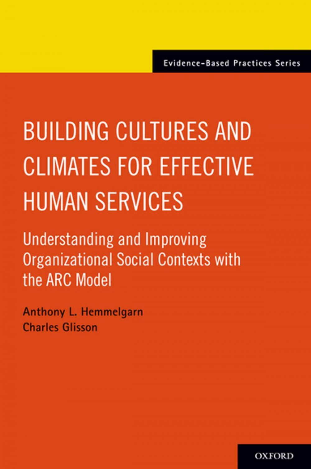 Big bigCover of Building Cultures and Climates for Effective Human Services