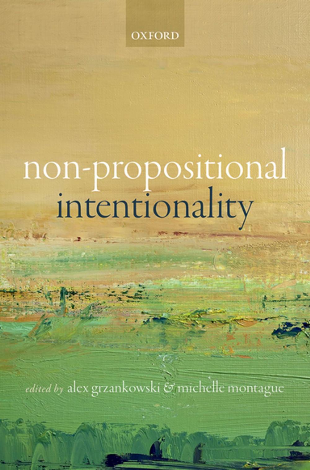 Big bigCover of Non-Propositional Intentionality