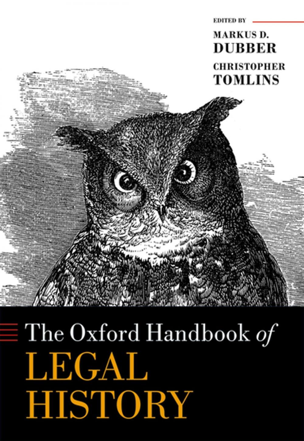 Big bigCover of The Oxford Handbook of Legal History