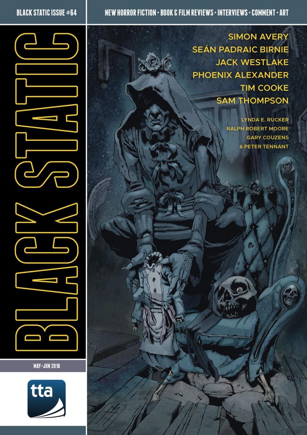 Big bigCover of Black Static #64 (July-August 2018)