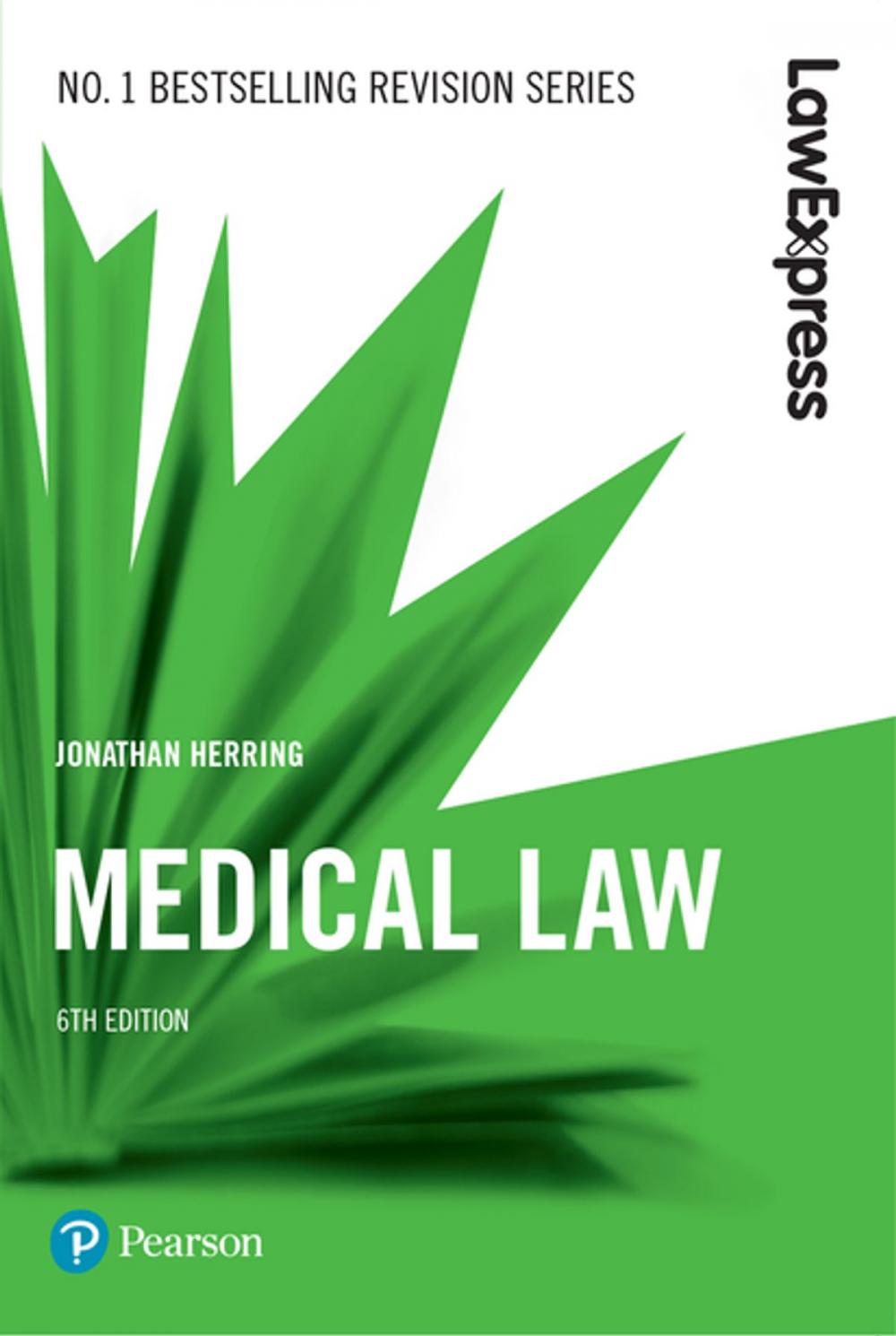 Big bigCover of Law Express: Medical Law (Revision Guide)