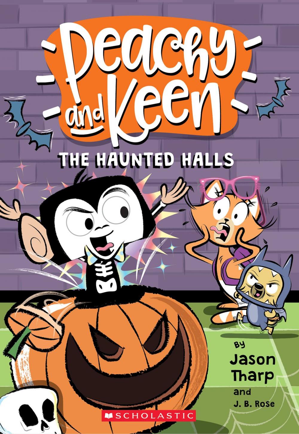Big bigCover of The Haunted Halls (Peachy and Keen)