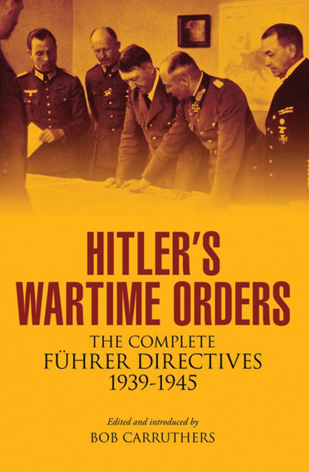 Big bigCover of Hitler's Wartime Orders