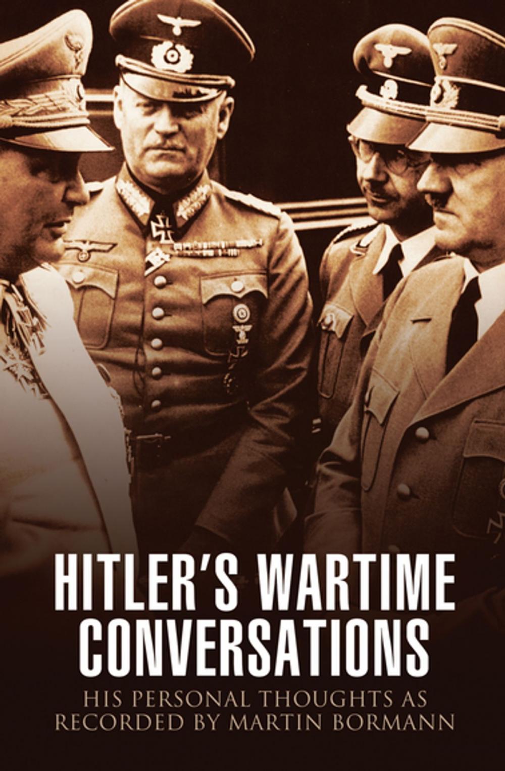 Big bigCover of Hitler's Wartime Conversations