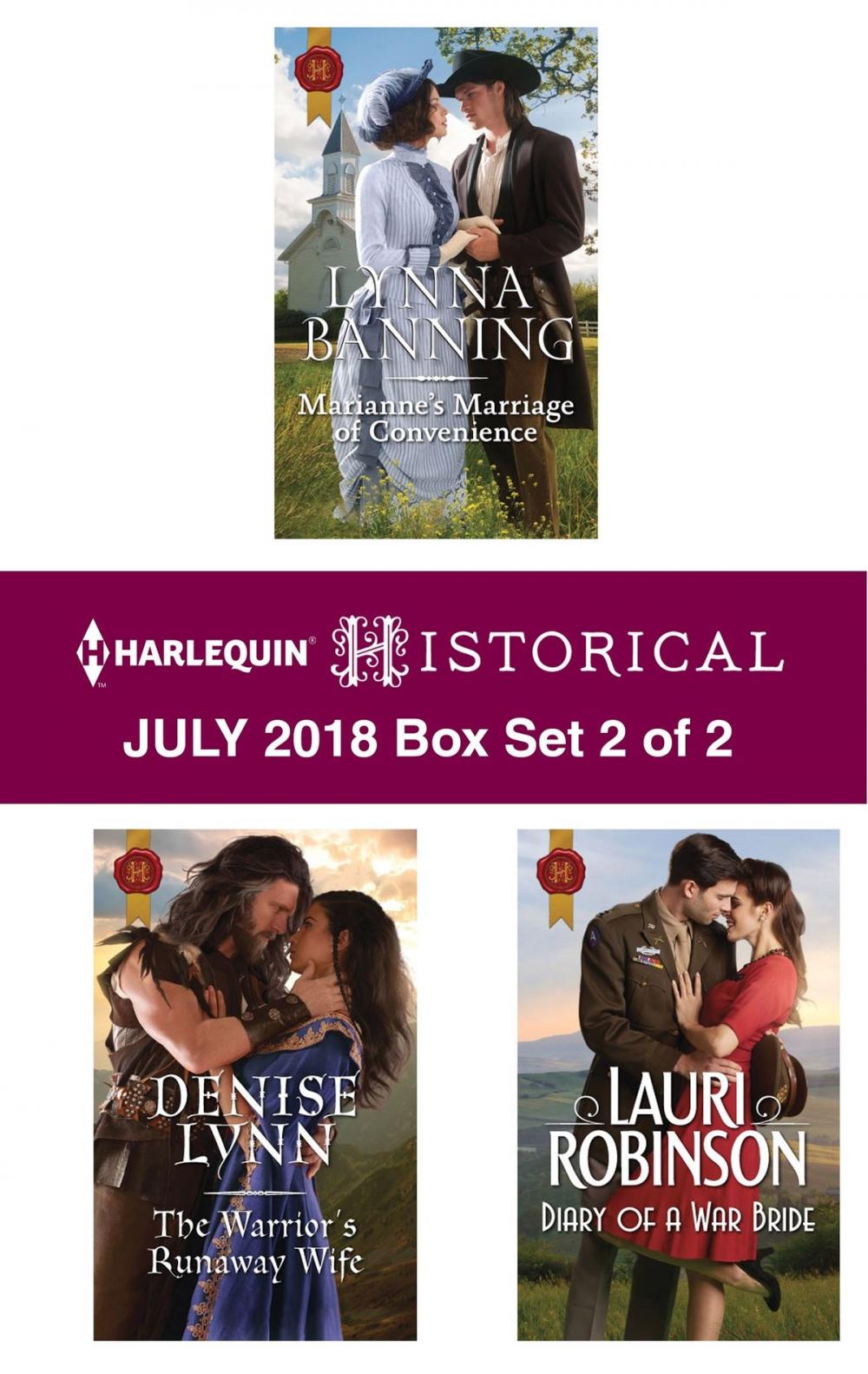 Big bigCover of Harlequin Historical July 2018 - Box Set 2 of 2
