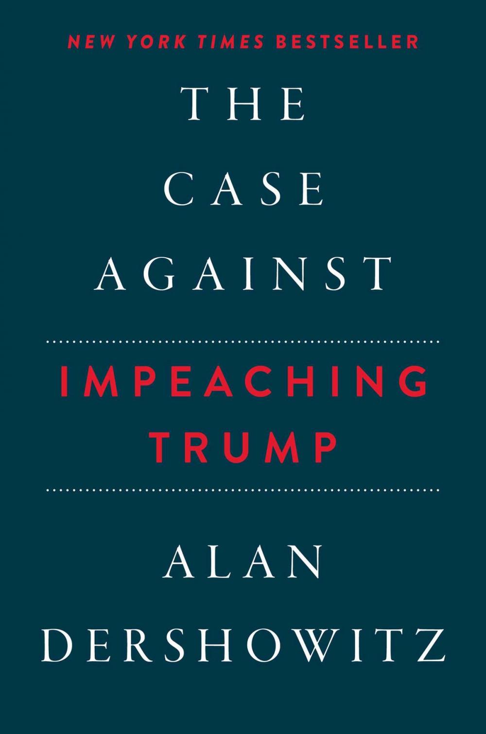 Big bigCover of The Case Against Impeaching Trump