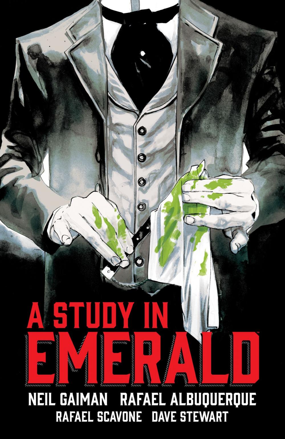 Big bigCover of Neil Gaiman's A Study in Emerald