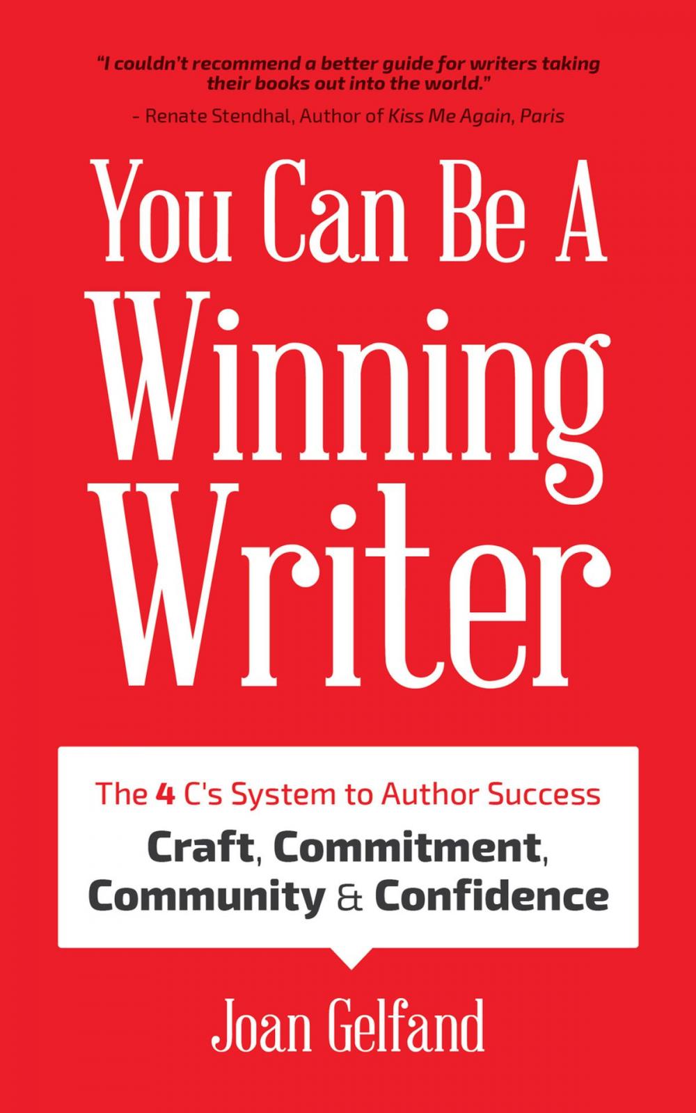 Big bigCover of You Can Be a Winning Writer