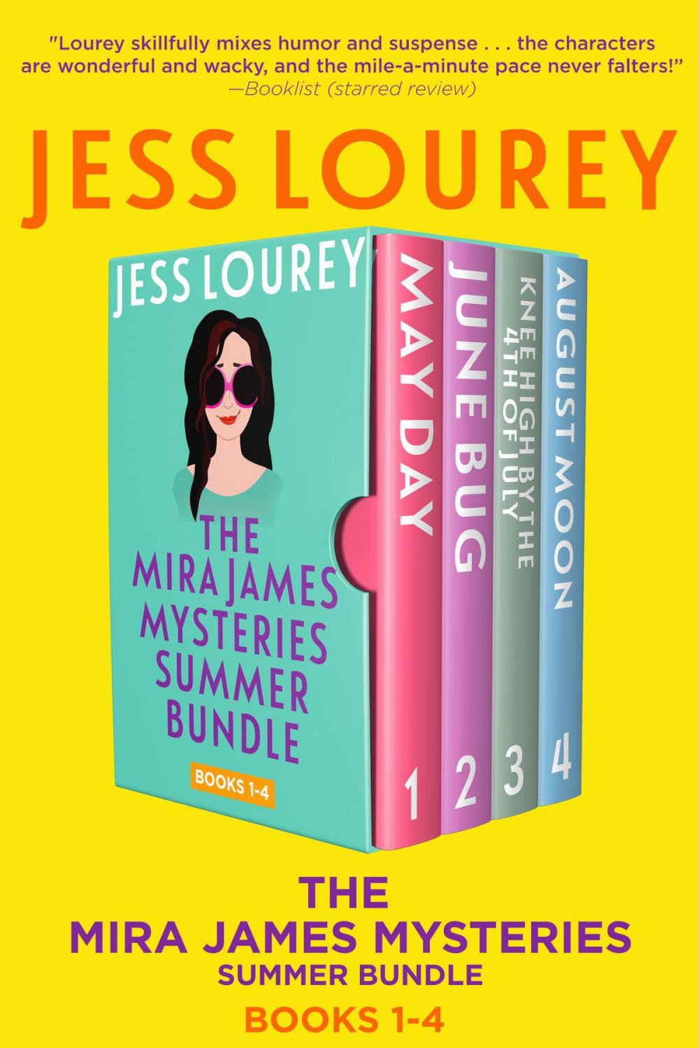 Big bigCover of Mira James Mysteries Summer Bundle, Books 1-4 (May, June, July, and August)