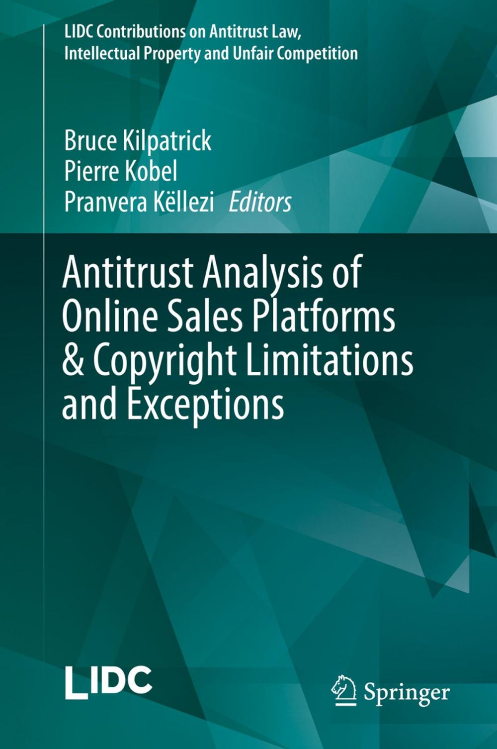 Big bigCover of Antitrust Analysis of Online Sales Platforms & Copyright Limitations and Exceptions