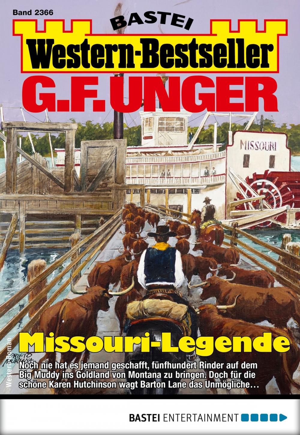 Big bigCover of G. F. Unger Western-Bestseller 2366 - Western