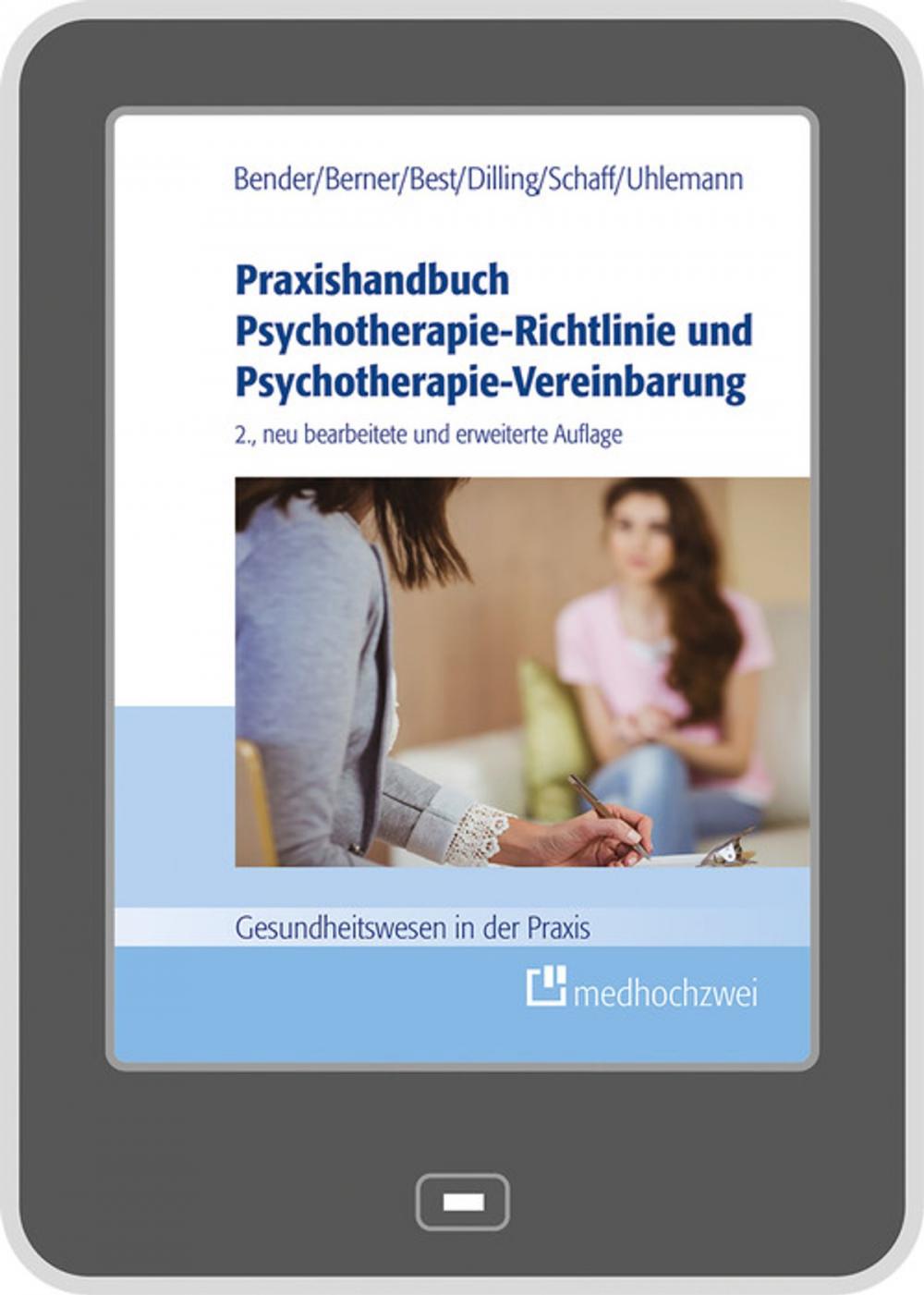 Big bigCover of Praxishandbuch Psychotherapie-Richtlinie und Psychotherapie-Vereinbarung