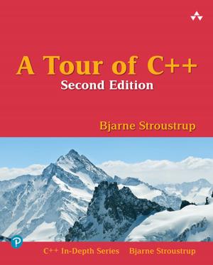 Book cover of A Tour of C++