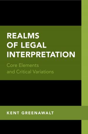 Book cover of Realms of Legal Interpretation