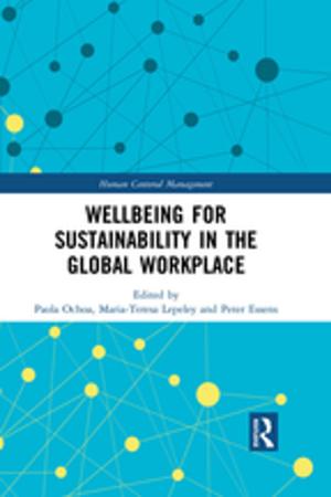 Cover of the book Wellbeing for Sustainability in the Global Workplace by Petter Naess