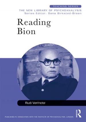 Cover of the book Reading Bion by Poppy Fitch, Brian Van Brunt