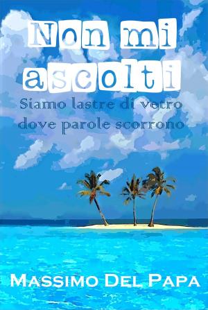 Cover of the book Non mi ascolti: Siamo lastre di vetro dove parole scorrono by Massimo Del Papa