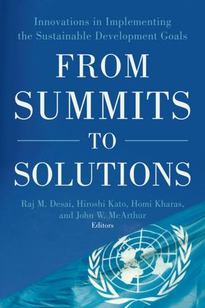 Cover of the book From Summits to Solutions by Darrell M. West, Edward Alan Miller