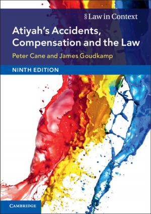 Cover of the book Atiyah's Accidents, Compensation and the Law by David Hysell