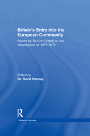 Cover of the book Britain's Entry into the European Community by Michael Haas