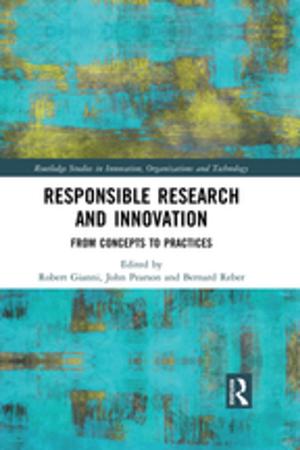 Cover of the book Responsible Research and Innovation by Alice Knight