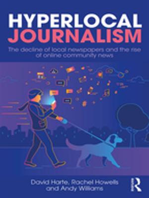 Cover of the book Hyperlocal Journalism by C. Michael Hall, Stephen Page