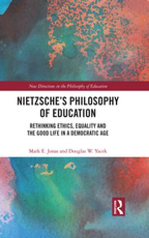 Cover of the book Nietzsche’s Philosophy of Education by GilbertG. Gonzalez