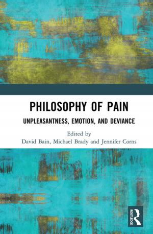 Cover of the book Philosophy of Pain by Bill Bolton, John Thompson