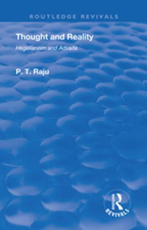 Cover of the book Revival: Thought and Reality - Hegelianism and Advaita (1937) by 