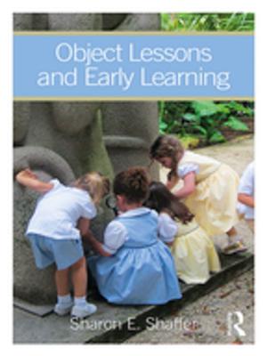 Cover of the book Object Lessons and Early Learning by Ann Cartwright, Amanda Solloway