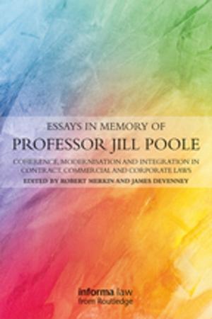 Cover of the book Essays in Memory of Professor Jill Poole by 