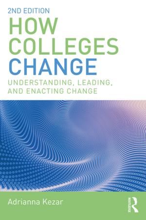 Cover of the book How Colleges Change by 