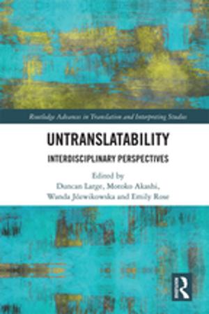 Cover of the book Untranslatability by Martin Weale, Andrew Blake, Nicos Christodoulakis, James E Meade, David Vines