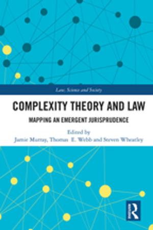 Cover of the book Complexity Theory and Law by Karen O'Brien